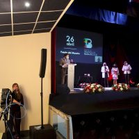 l teatro de Fuente del Maestre acogió hoy el acto institucional del Día de la Provincia de Badajoz
El cine-teatro Salón Modelo de Fuente del Maestre ha acogido hoy 26 de abril el acto institucional del Día de la Provincia con la entrega de las Medallas de Oro de 2020 y 2021. Los galardonados han coincidido en manifestar su orgullo por recibir esta distinción proveniente de su tierra. Unos premios, además, que como ha recordado el presidente provincial, Miguel Ángel Gallardo, sirven para "reforzar el municipalismo" y son reflejo "de lo que nace y crece en esta tierra".
Diputacion de Badajoz ,Fotografo Santiago Rodriguez Casado