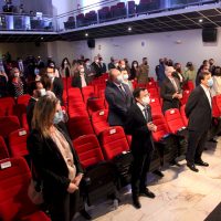 l teatro de Fuente del Maestre acogió hoy el acto institucional del Día de la Provincia de Badajoz
El cine-teatro Salón Modelo de Fuente del Maestre ha acogido hoy 26 de abril el acto institucional del Día de la Provincia con la entrega de las Medallas de Oro de 2020 y 2021. Los galardonados han coincidido en manifestar su orgullo por recibir esta distinción proveniente de su tierra. Unos premios, además, que como ha recordado el presidente provincial, Miguel Ángel Gallardo, sirven para "reforzar el municipalismo" y son reflejo "de lo que nace y crece en esta tierra".
Diputacion de Badajoz ,Fotografo Santiago Rodriguez Casado